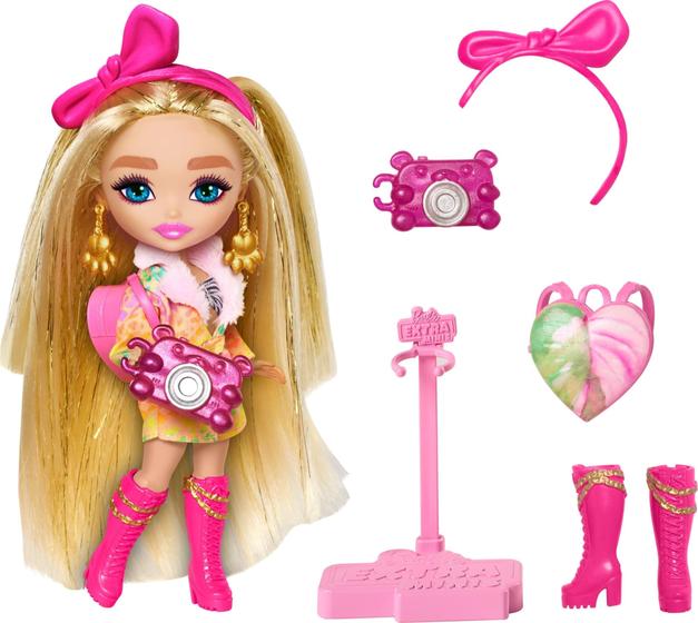 Imagem de Miniboneca de Viagem com Fashion Safari - Barbie Extra