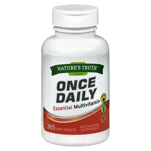 Imagem de Minicomprimidos multivitamínicos essenciais Nature'S Truth Once Daily 365 Tabs da Nature's Truth (pacote com 4)