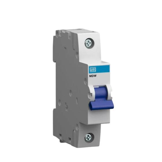 Imagem de Minidisjuntor termomagnetico mdw-c 16a 1 polo 