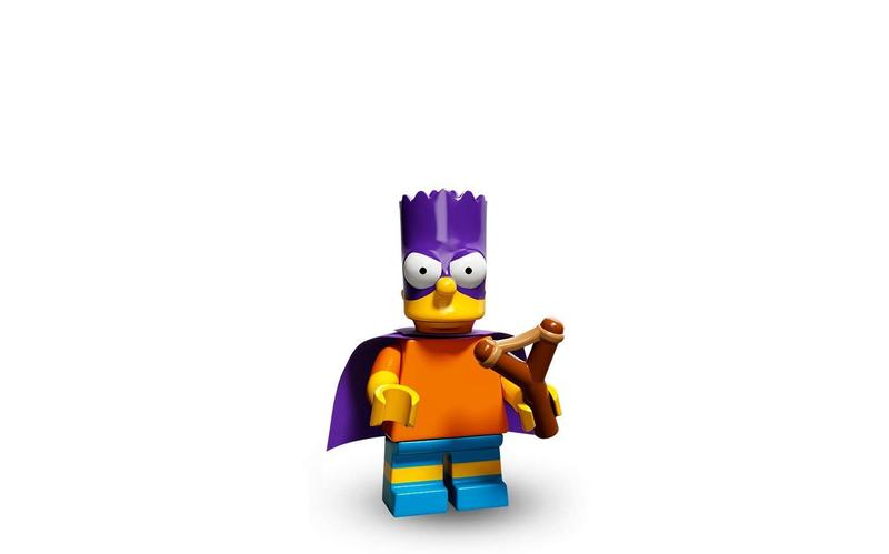 Imagem de Minifigura colecionável LEGO Simpsons Série 2 Bartman