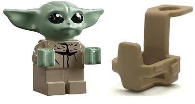 Imagem de Minifigura de brinquedo LEGO Star Wars The Child Grogu Baby Yoda