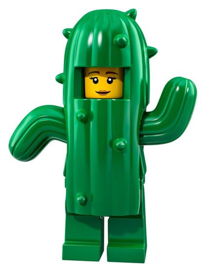 Imagem de Minifigura Festiva Colecionável Série 18 LEGO - Garota Cacto (71021)