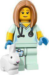 Imagem de Minifigura LEGO Collectible Series 17 71018 Veterinário