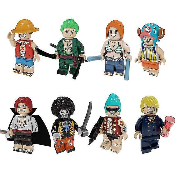 Imagem de Minifigura Luffy - Blocos de Construção