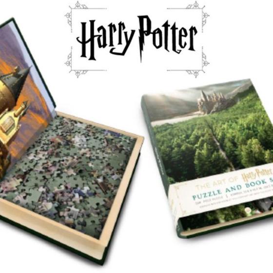 Imagem de Minilivro Com Quebra-Cabeça de Harry Potter - BELAS LETRAS EDITORA