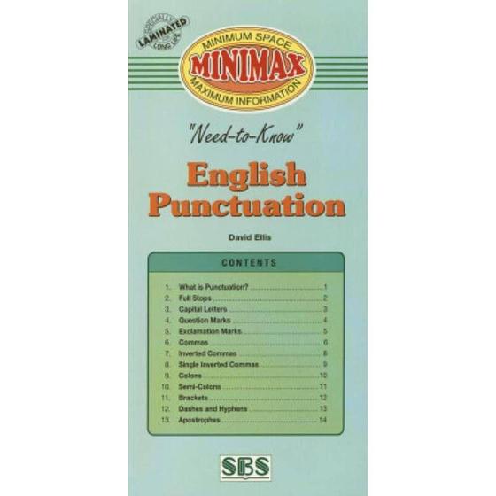 Imagem de Minimax - English Punctuation - SBS