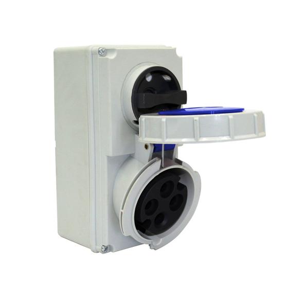 Imagem de Mining Block Tomada com Bloqueio Mecânico 3P+T 16A 200/250V Strahl