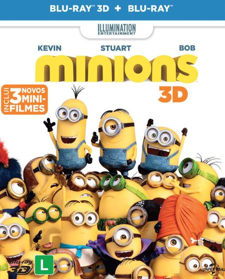 Imagem de Minions - Blu-Ray 3D + Blu-Ray