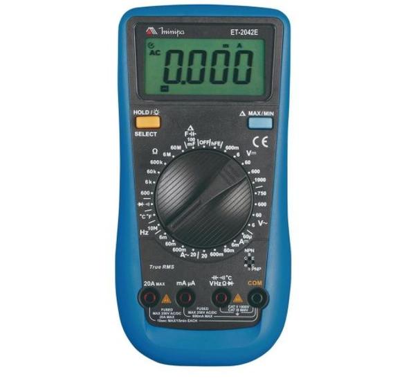 Minipa multimetro digital true rms catiii et-2042e Menor preço em Minipa multimetro digital true rms catiii et-2042e