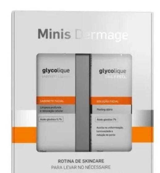 Imagem de Minis Dermage Glycolique Peeling Diário 15Ml + Sabonete 15Ml