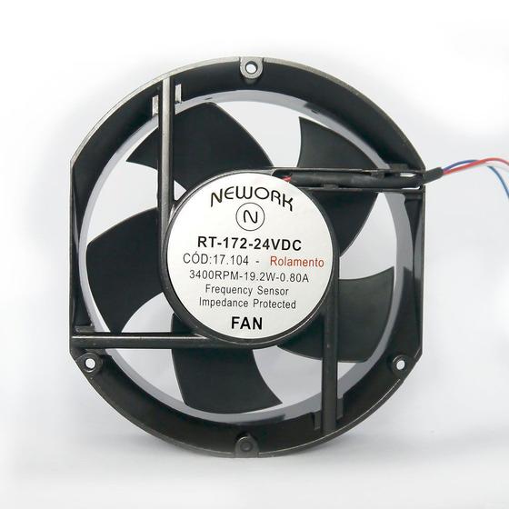 Imagem de Miniventilador Nework 172X150X51 24VDC Código 17.104