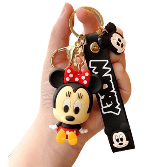 Imagem de Minnie Chaveiro Bolsa Disney Chaves Mochila Meninas Girls