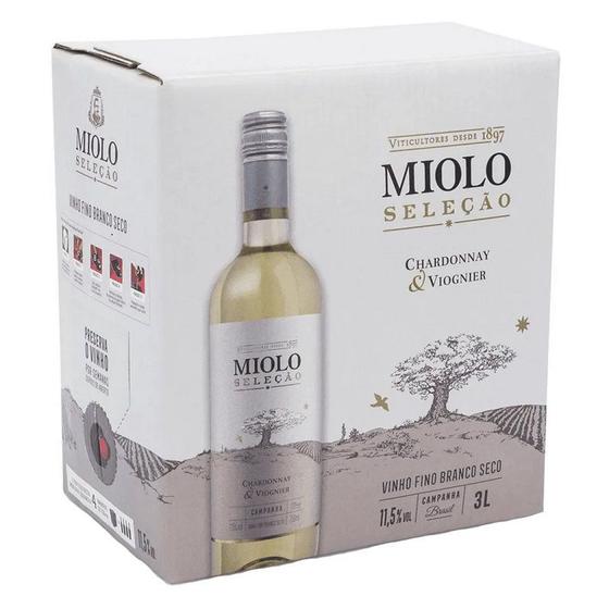 Imagem de Miolo Seleção Chardonnay & Viognier Bag in Box 3000ml