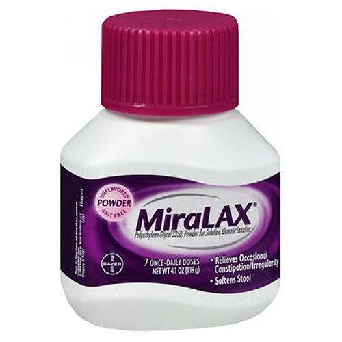 Imagem de Miralax Laxative Powder 4.1 oz da Miralax (pacote com 2)