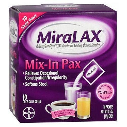 Imagem de Miralax - Pacote com 20 Sachês (10 por pacote)
