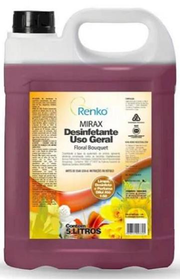 Imagem de Mirax Desinfetante Conc 1:50 Floral Bouquet 5l Mcfb Renko