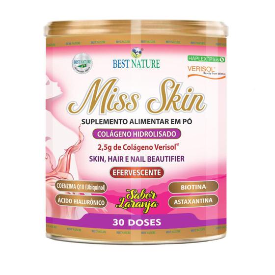 Imagem de Miss Skin Colágeno Verisol Coq-10 Ácido Hialurônico 300G