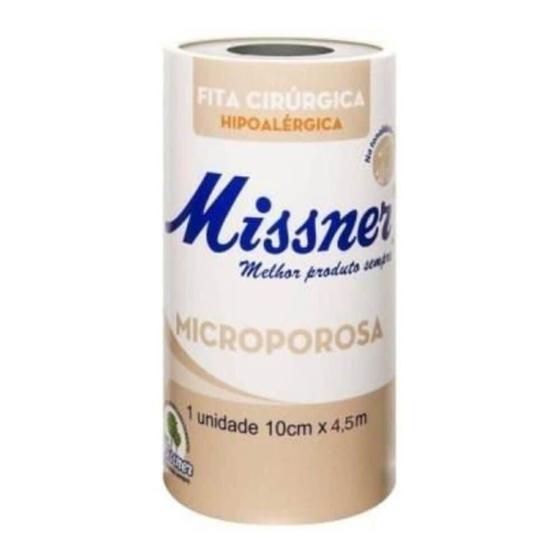 Imagem de Missner Esparadrapo Micropore Bege 10cmx4.5m