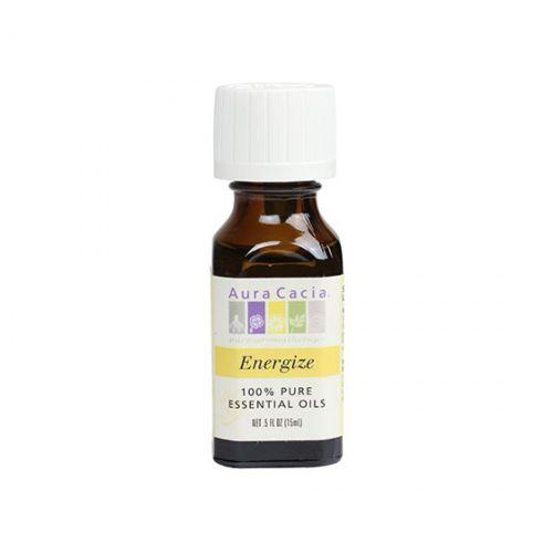 Imagem de Mistura de óleos de aromaterapia Energize 0,5 fl oz por Aura Cacia (pacote com 4)