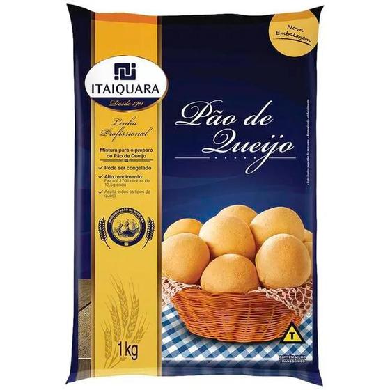 Imagem de Mistura para Pão de Queijo Itaiquara Pacote com 1kg