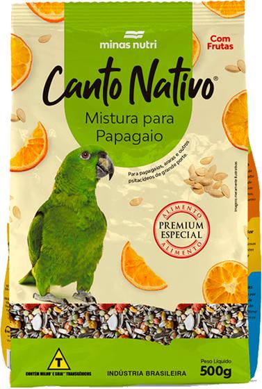 Imagem de Mistura para Papagaio Alimento Canto Nativo Papagaio 500Kg
