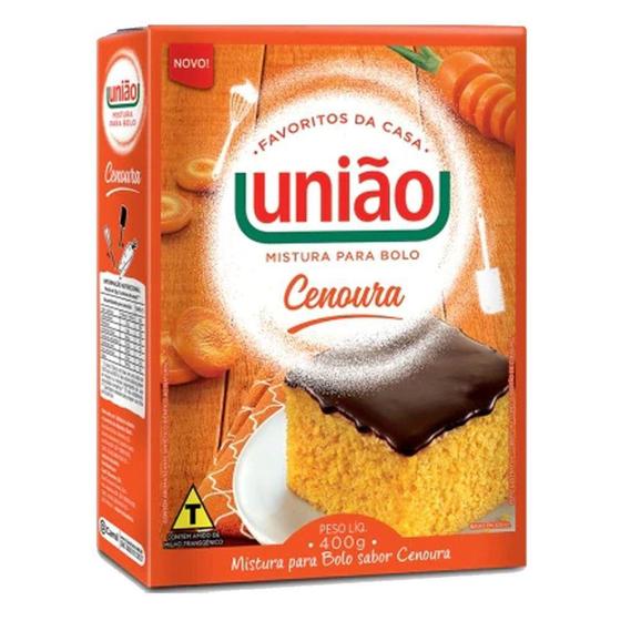 Imagem de Mistura para Preparo de Bolo de Cenoura 400g 1 UN Uniao