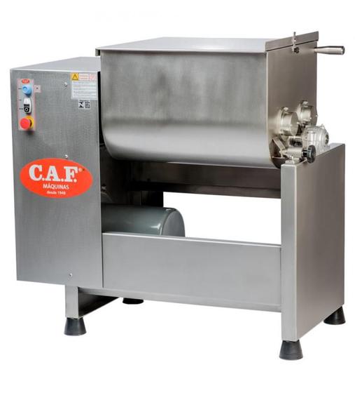 Imagem de Misturadeira De Carne 130 Litros Trifásica Caf M121 Total Inox 1 Eixo