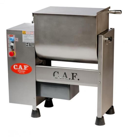 Imagem de Misturadeira de Carne 58 Litros Trifásica Caf M60 Total Inox 1 Cv