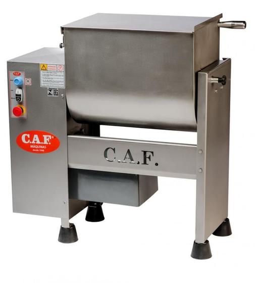 Imagem de Misturadeira De Carne 60 Litros Trifásica Caf M61 Total Inox 1 Eixo