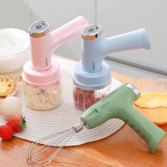 Imagem de Misturador De Mão Elétrica Mini 2 Em 1  , Portátil Cozinha Para Cozimento Cozinhar