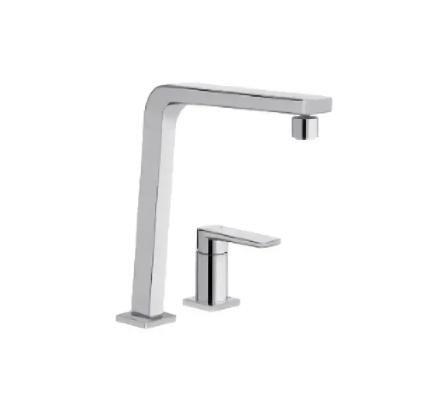 Imagem de Misturador de Mesa para Cozinha Bistrô Tech com Ducha Cromado - Docol