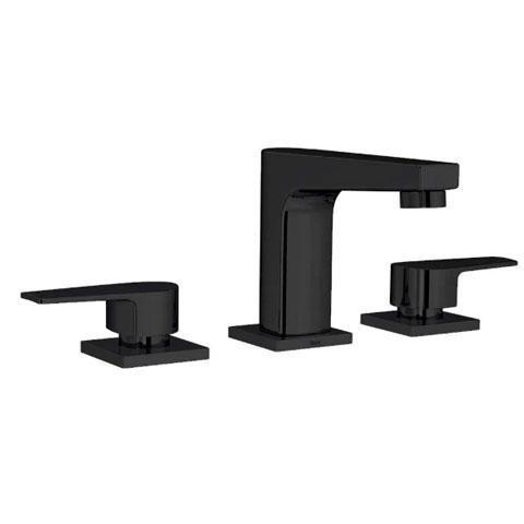 Imagem de Misturador de Mesa para Lavatório Level Bica Baixa Black Noir - Deca