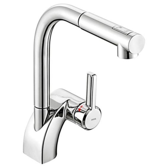 Misturador Monocomando Cozinha Docol Massima Pull de Mesa 1/2" Cromado Menor preço em Misturador Monocomando Cozinha Docol Massima Pull de Mesa 1/2" Cromado