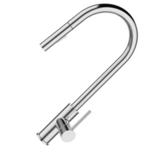 Imagem de Misturador monocomando cozinha mesa ducha extraivel wj-2216-db-cr -