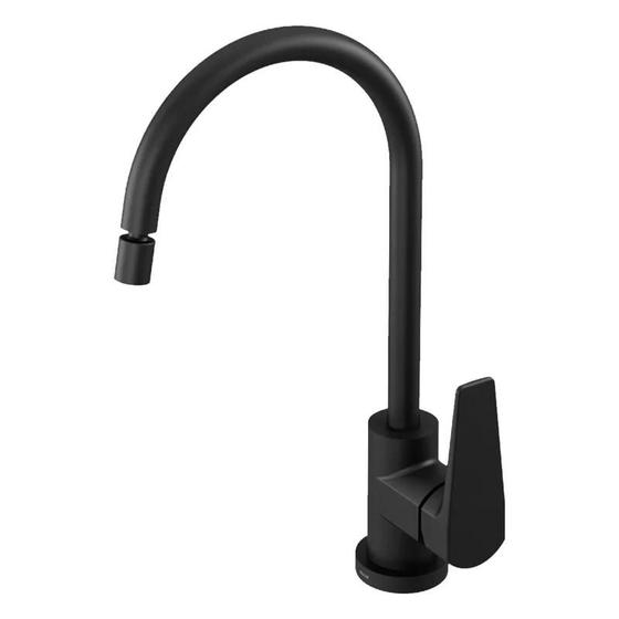 Imagem de Misturador monocomando de mesa para cozinha Lift Ônix ColdStart Docol