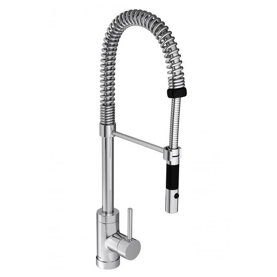 Imagem de Misturador Monocomando para Cozinha de Mesa Spin com Ducha 2281 Cromado Deca