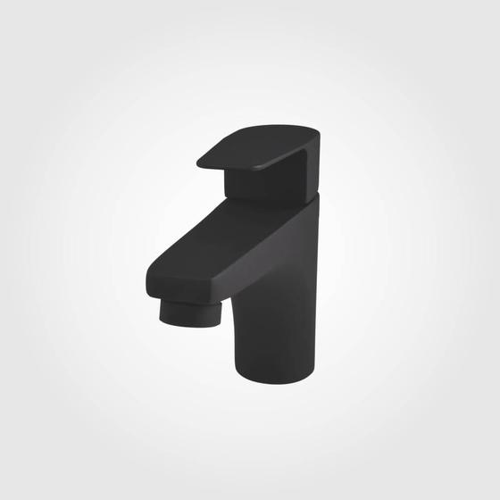 Imagem de Misturador Monocomando Para Lavatório Dn15 Led Preto Fosco Perflex