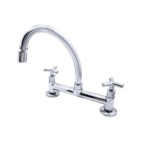 Misturador para Água Quente e Fria para Cozinha Acionamento 1/4 de ...