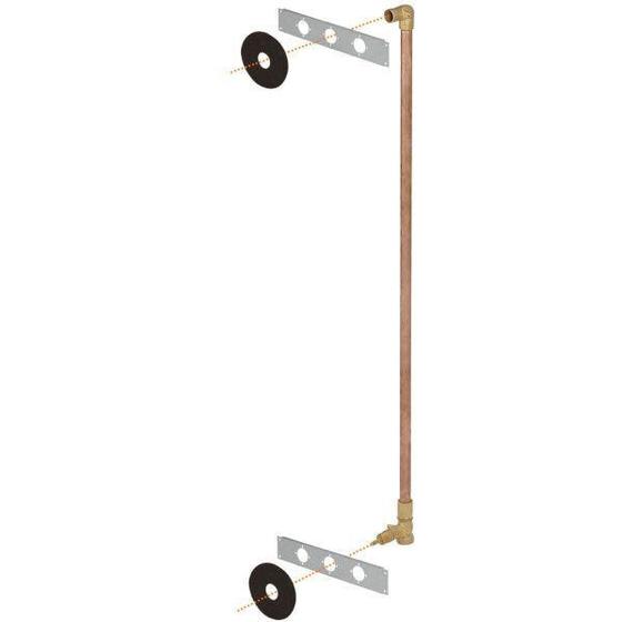Misturador para Ducha Higiênica Ou Lavatório de Parede 3/4" x 1/2" Travessa de 40cm Docol Modular Menor preço em Misturador para Ducha Higiênica Ou Lavatório de Parede 3/4" x 1/2" Travessa de 40cm Docol Modular