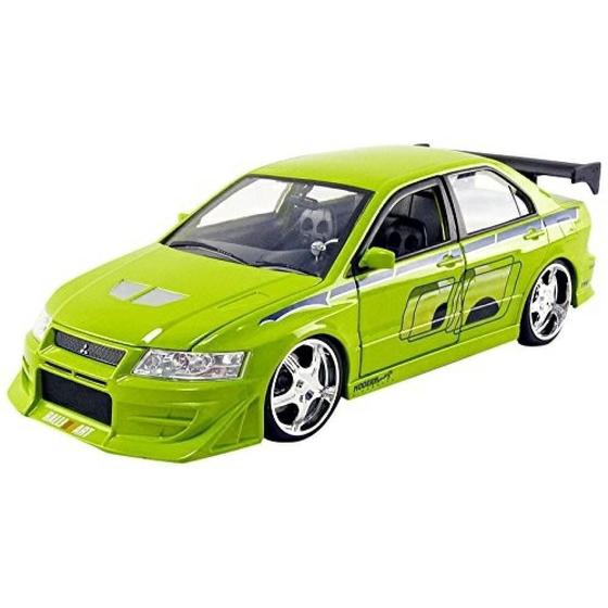 Imagem de Mitsubishi Lancer Evo Vii Brian Velozes E Furiosos 1/24 Jada