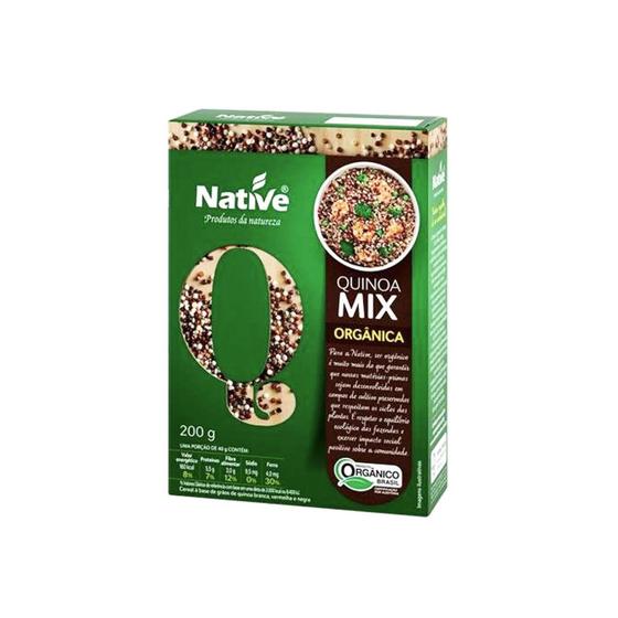 Imagem de Mix Quinoa Branca E Vermelha Orgânica 200G - Native