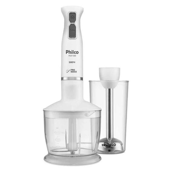 Imagem de Mixer 2 em 1 Philco 1,2 Litros 500W PMX1000 Branco - 127V