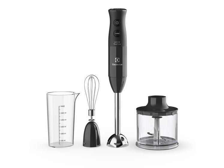 Mixer 3 Em 1 Electrolux Eib2 Inox Preto 60 Hz 600w - 127V Menor preço em Mixer 3 Em 1 Electrolux Eib2 Inox Preto 60 Hz 600w - 127V