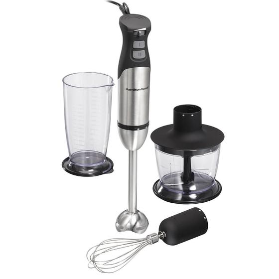 Mixer 3 Em 1 Hamilton Beach 59769BZ Multifuncional 225W Inox Menor preço em Mixer 3 Em 1 Hamilton Beach 59769BZ Multifuncional 225W Inox