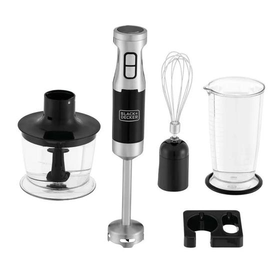 Mixer Black + Decker 3 em 1 Fusion Mix MK600 4 lâminas 600W - 110v Menor preço em Mixer Black + Decker 3 em 1 Fusion Mix MK600 4 lâminas 600W - 110v