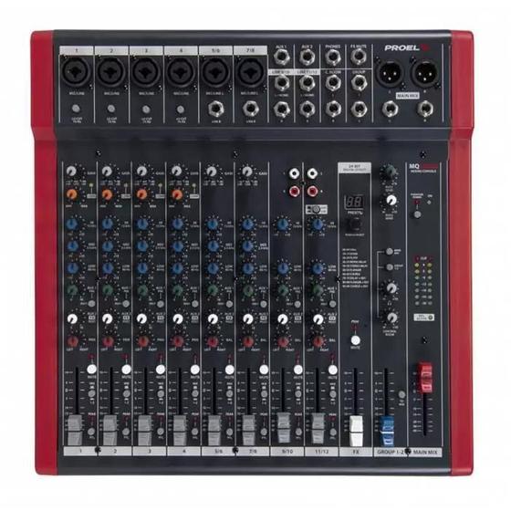 Imagem de Mixer Com Efeitos De 12 Canais Proel