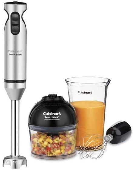 Imagem de Mixer Cuisinart 3 em 1 Smart Stick CSB-85 em Aço Inox 2 velocidades - 110v