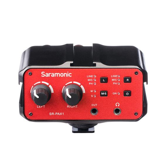 Imagem de Mixer De Audio Para Camera - Sr-pax1 - Saramonic Com Nf