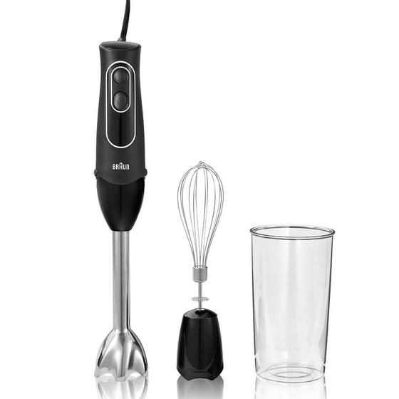 Imagem de Mixer de Mão Braun MultiQuick 5 350W Preto com Copo e Batedor