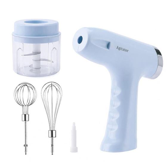 Imagem de Mixer e Processador de Alimentos Portátil Sem Fio 2 em 1 USB